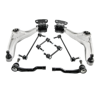 Front Struts Control Arms Rear Sway Bar Links for 2013-2020 compatible for Ford Fusion 2.0L compatible for FWD