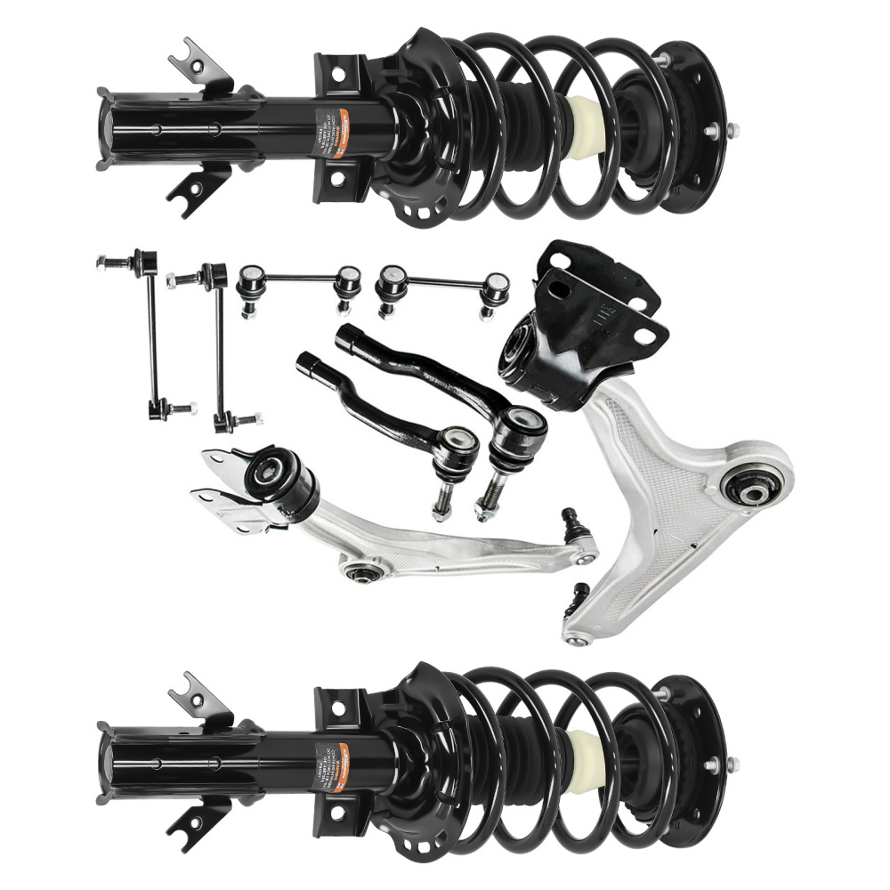 Front Struts Control Arms Rear Sway Bar Links for 2013-2020 compatible for Ford Fusion 2.0L compatible for FWD