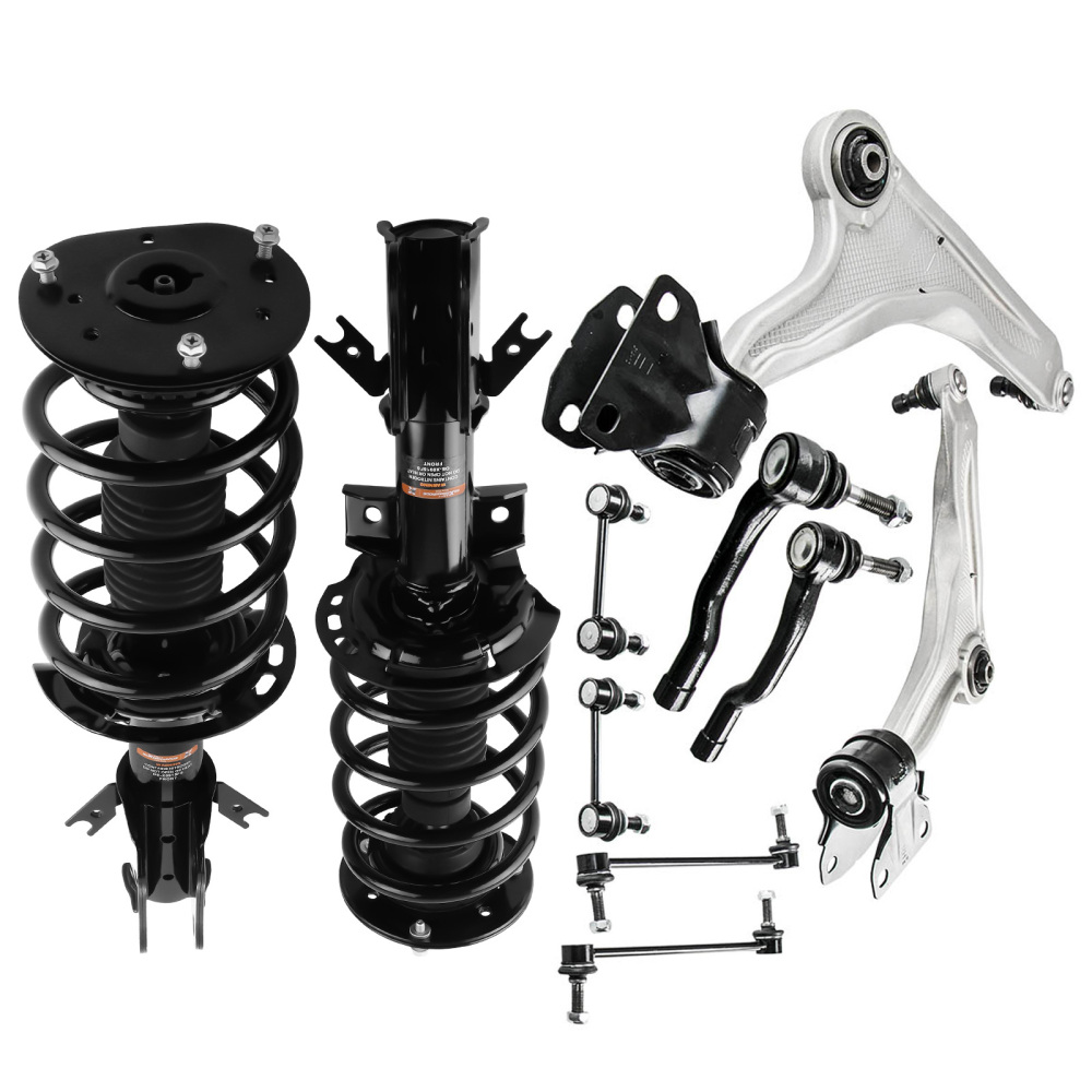 10x Front Complete Struts Control Arms Kit for 2013-2020 compatible for Ford Fusion 2.5L compatible for FWD