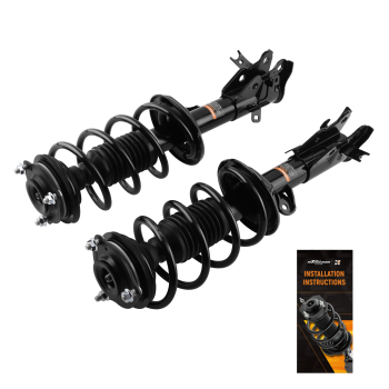 Front Struts w/Coil Spring compatible for Honda Civic 2012 LX/BASE/DX/EX/EX-L/GX/HF/HYB
