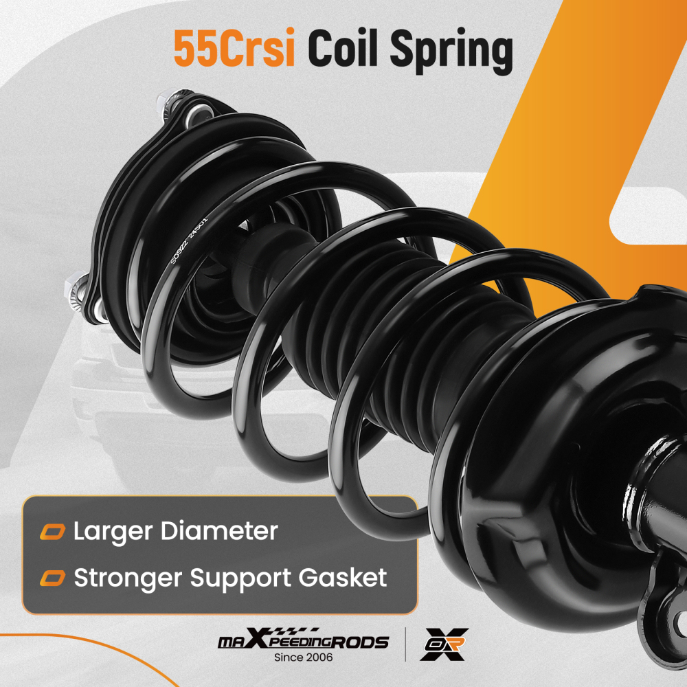 Front Struts w/Coil Spring compatible for Honda Civic 2012 LX/BASE/DX/EX/EX-L/GX/HF/HYB