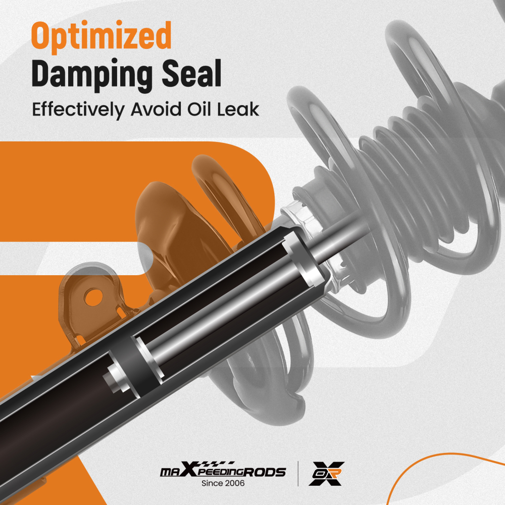 Front Struts w/Coil Spring compatible for Honda Civic 2012 LX/BASE/DX/EX/EX-L/GX/HF/HYB