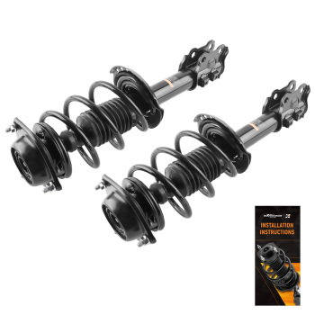 2pcs Front Complete Struts w/ Coil Spring Compatible for Hyundai Elantra 2011-2016 sedan