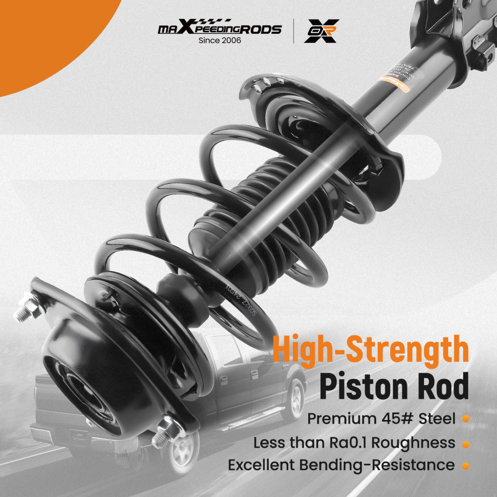 2pcs Front Complete Struts w/ Coil Spring Compatible for Hyundai Elantra 2011-2016 sedan