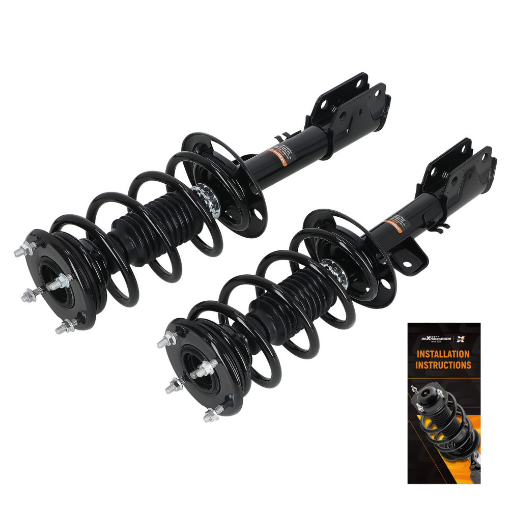 2PCs Front Strut compatible for Ford Explorer 2013 2014 2015 2016 2017 2018 2019 3.5L compatible for FWD