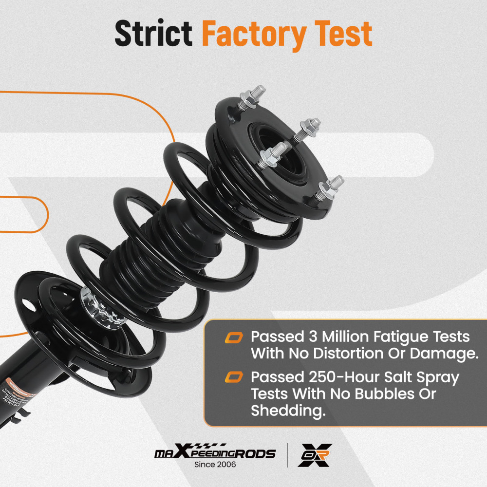 2PCs Front Strut compatible for Ford Explorer 2013 2014 2015 2016 2017 2018 2019 3.5L compatible for FWD