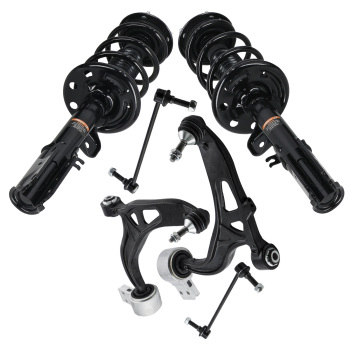 Front Struts Control Arms Sway Bar End Links for 2013-2019 compatible for Ford Explorer