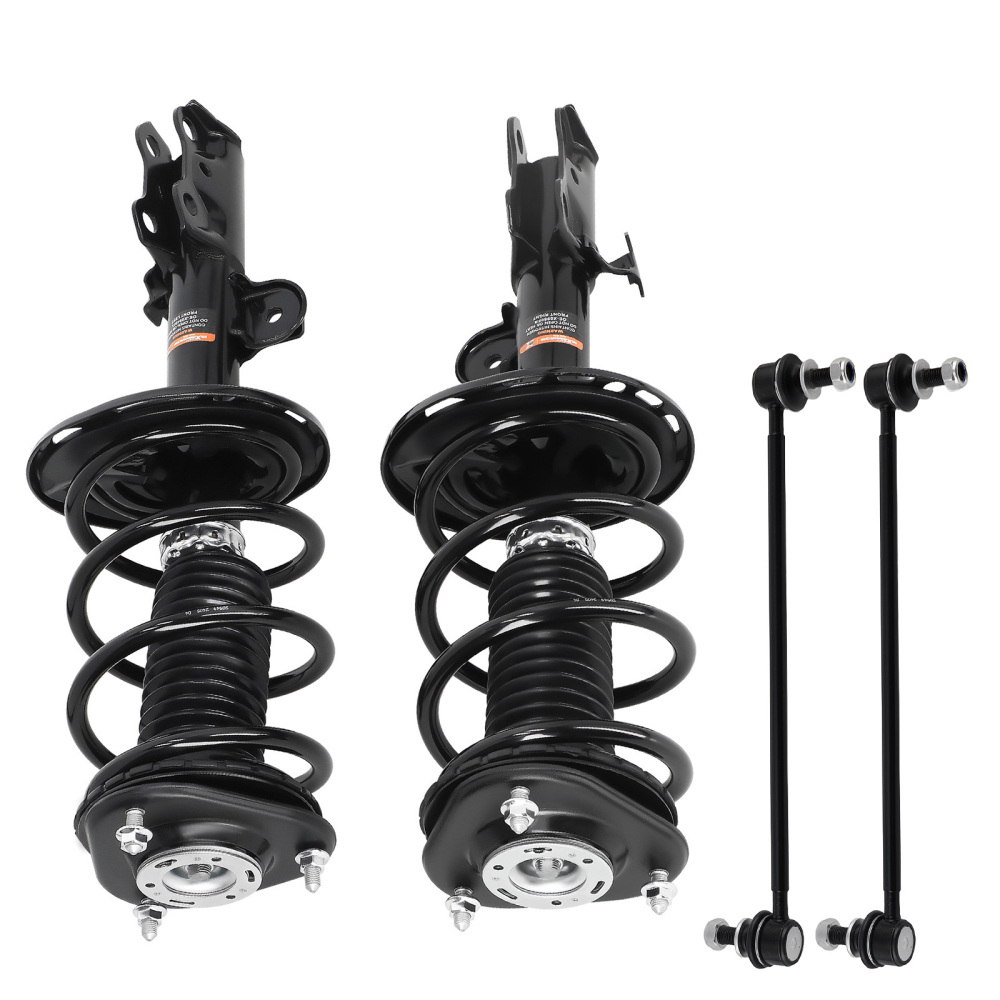 4x Front Complete Struts Sway Bar Links compatible for Toyota RAV4 2013-2018 2.5LITER L4