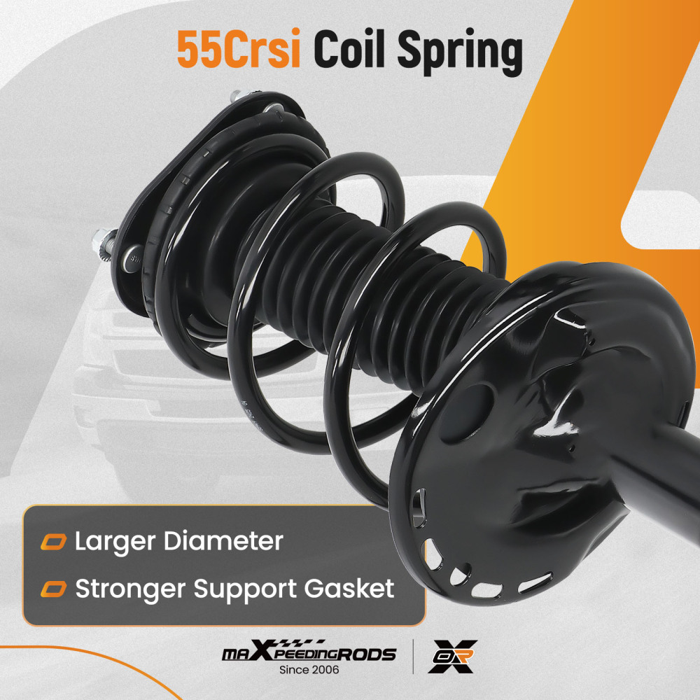 4x Front Complete Struts Sway Bar Links compatible for Toyota RAV4 2013-2018 2.5LITER L4