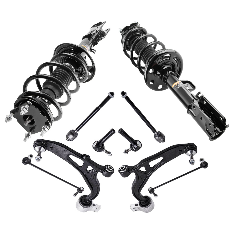 10pcs Front Complete Struts Control Arms for 2011-2013 compatible for Ford Explorer 3.5L V6