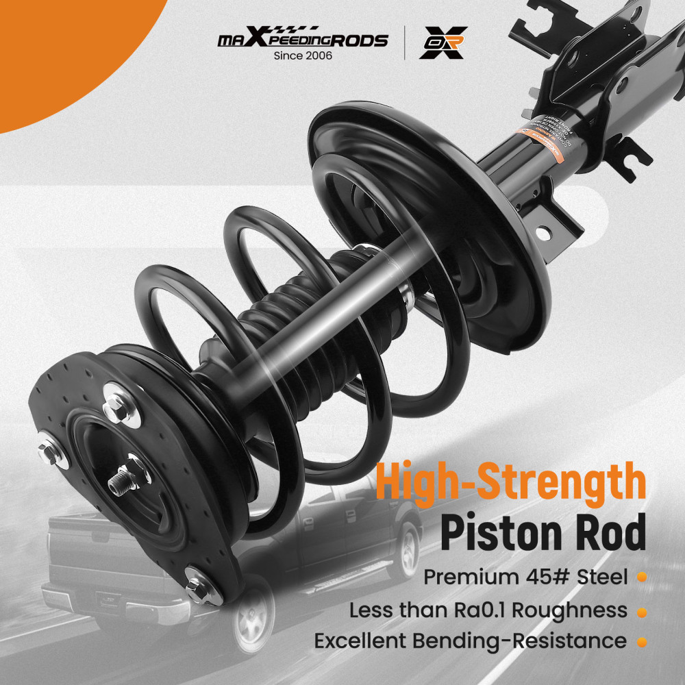 MaXpeedingrods Suspension Front Struts w/ Control Arm Compatible For Nissan Maxima 2009-14