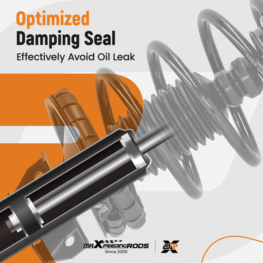 2PCSFront Shock Struts Assembly compatible for Ford Mustang 2011-2014 BASE GT 172540