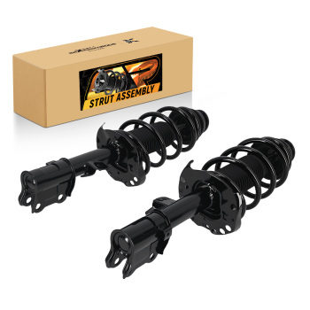 2x Complete Front Struts ShockCoil Springs Assembly compatible for Kia Soul 2010-2012