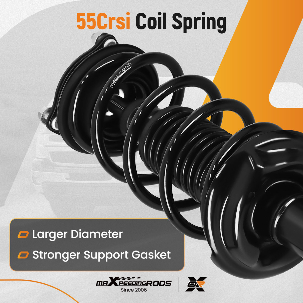 Compatible For Honda Civic 2013-2015 DX/EX/EX-L/HF/LX/Touring Sedan Maxpeedingrods OE Replacement Strut Assembly