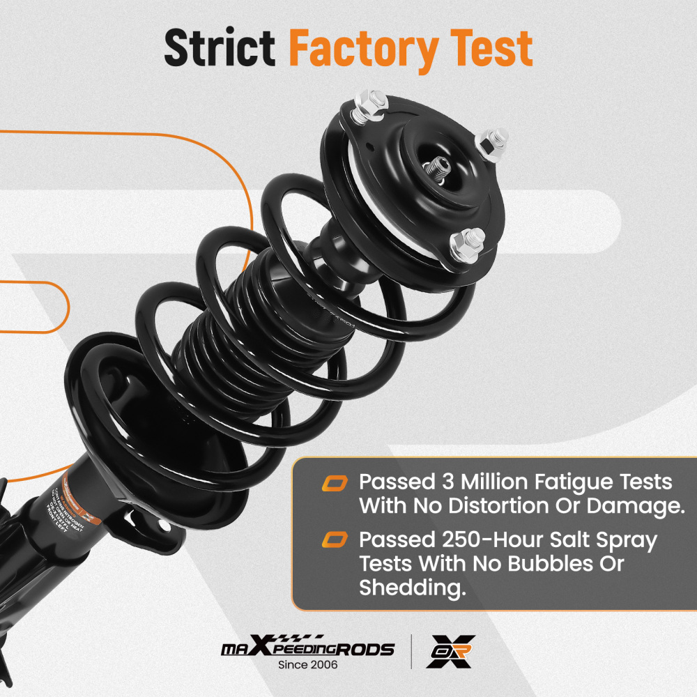 Front Complete Struts Sway Bar Links compatible for Honda Civic 2013 2014 2015 272926 1.8L