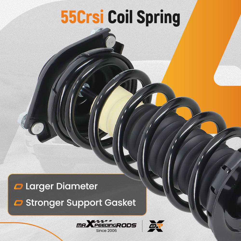 1 Pair Rear Shock Struts Assembly compatible for Subaru Impreza 2008-2011 272696