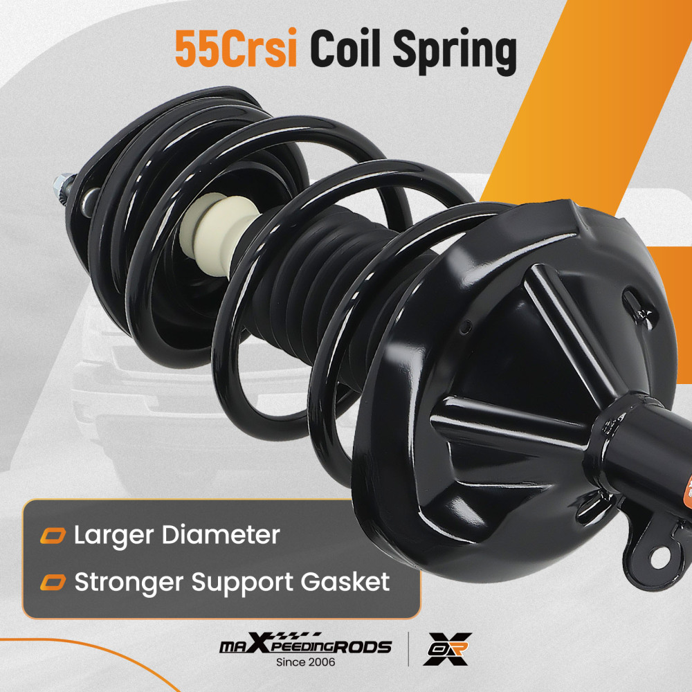 Front Pair Quick Complete StrutsCoil Springs for 2005 2006 2007 compatible for Honda Odyssey