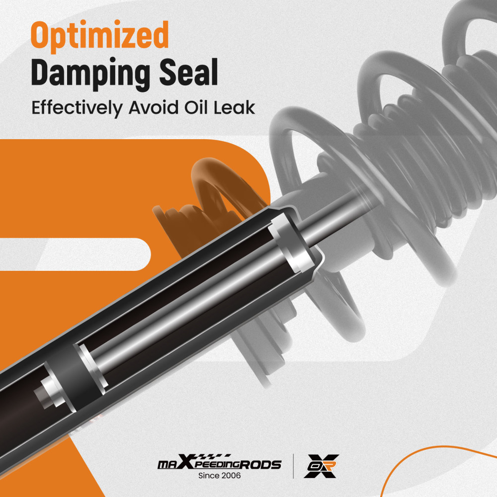 Front Struts w/ Coil Springs Driver Passenger Side Compatible For Chrysler 300 2011-2023