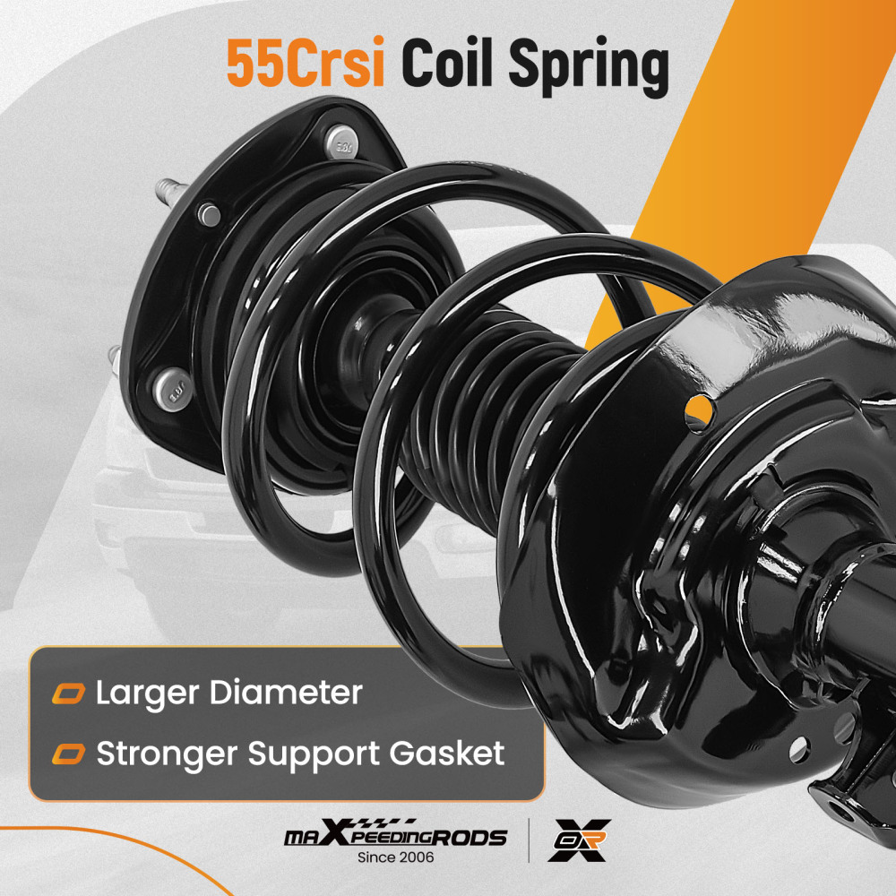 4pcs Front StrutsSway Bar Link compatible for Honda Accord 2013-2017 3.5L 272971 272970