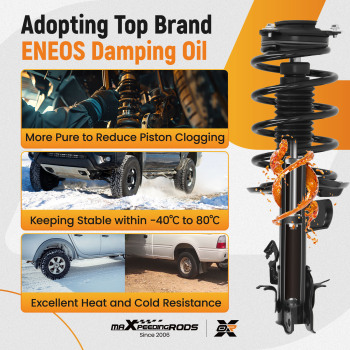 Front Shock Strut Suspension Assembly compatible for Nissan Sentra 2013 272948 272947 Pair