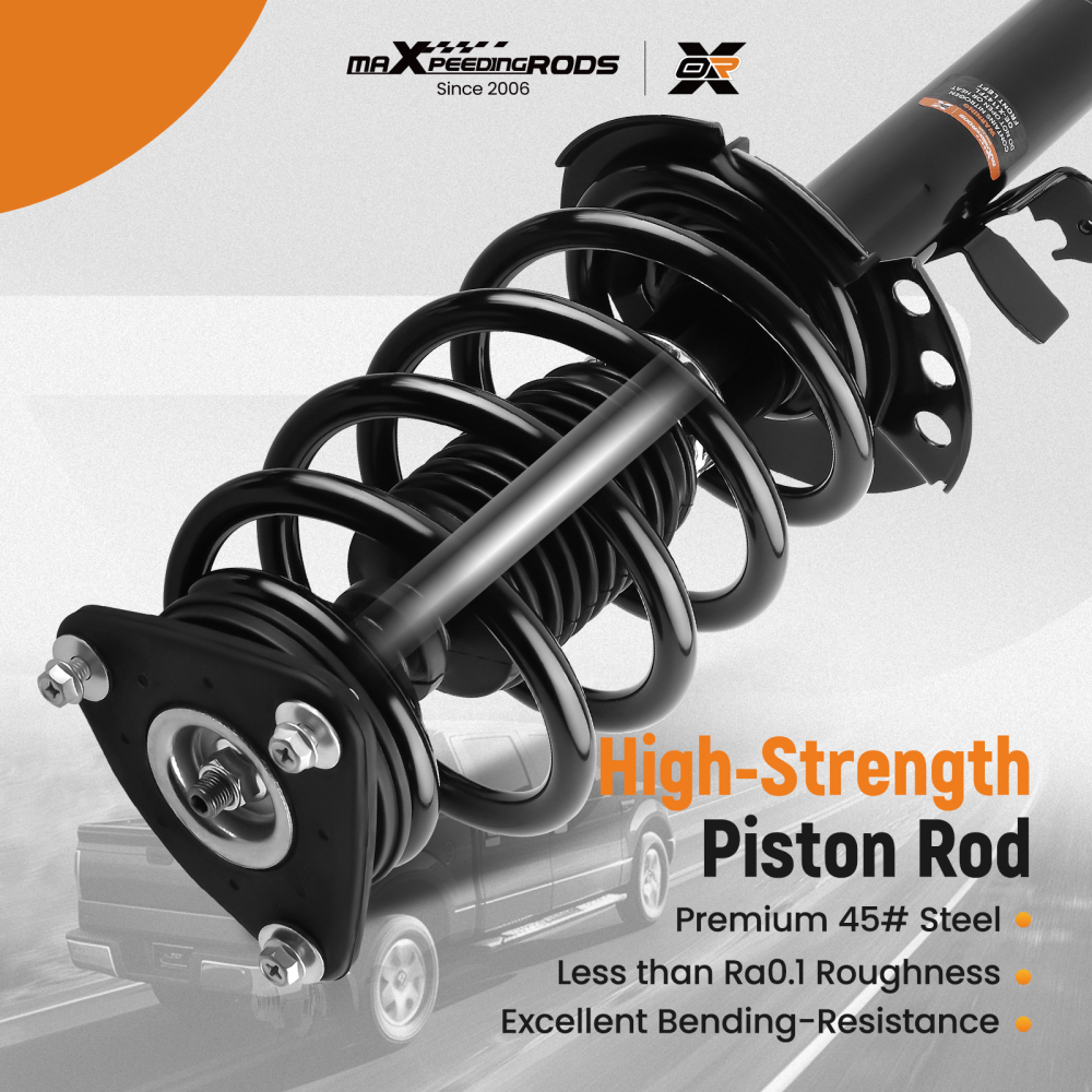 Front Complete Struts w/ Coil Spring Assembly For 2014-2018 compatible for Ford Transit Connect