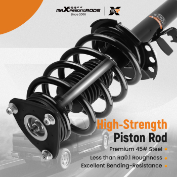 Front Complete Struts w/ Coil Spring Assembly For 2014-2018 compatible for Ford Transit Connect