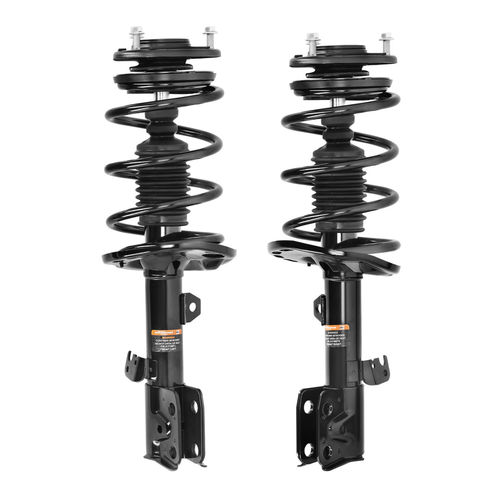 8pc Front Struts w/ Coil Spring + Lower Control Arm compatible for Toyota Corolla 2014-2019