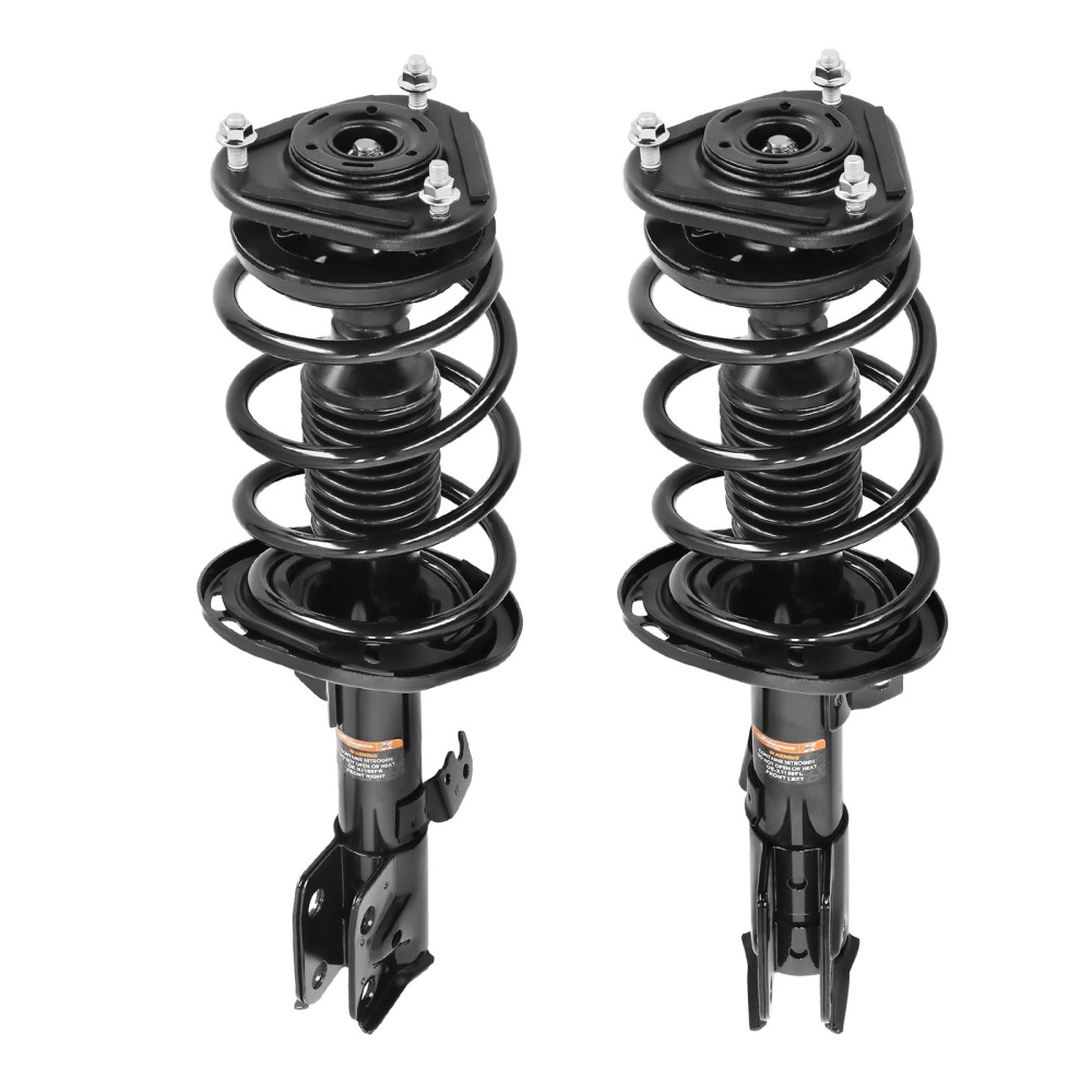 8pc Front Struts w/ Coil Spring + Lower Control Arm compatible for Toyota Corolla 2014-2019