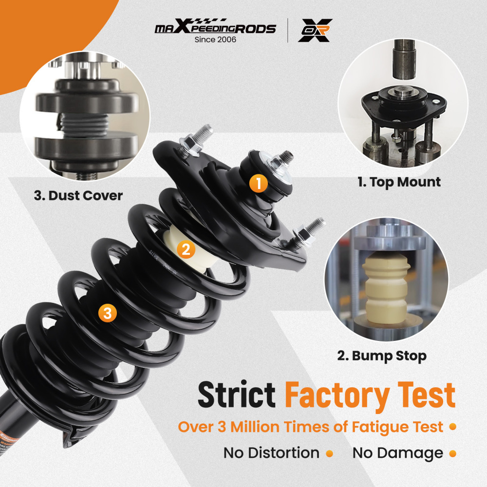 Rear Struts w/ Coil Spring Assembly LeftRight for 2012-2016 compatible for Honda CR-V AWD