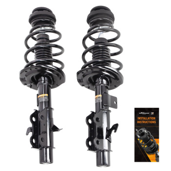 Front Struts w/Coil Spring For 2013-2015 compatible for Chevy Camaro 3.6L V6 LT/LS Convertible