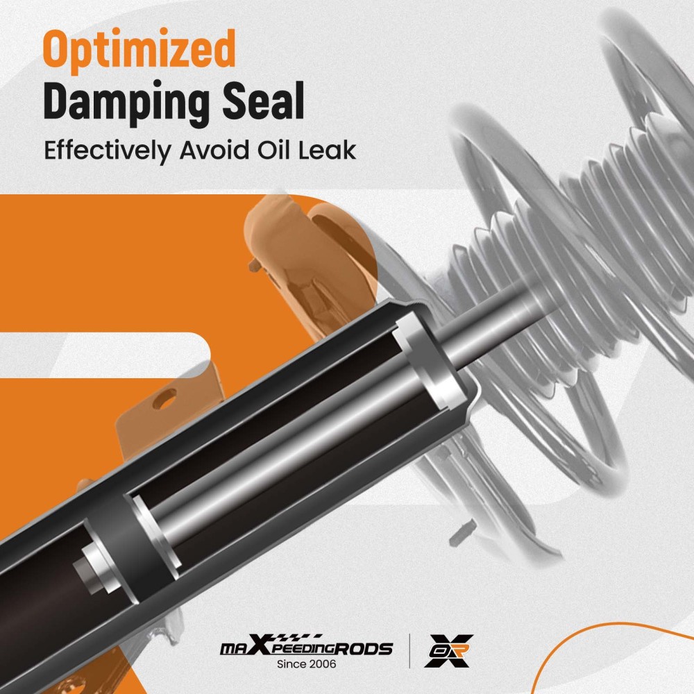 Front Struts w/Coil Spring For 2013-2015 compatible for Chevy Camaro 3.6L V6 LT/LS Convertible