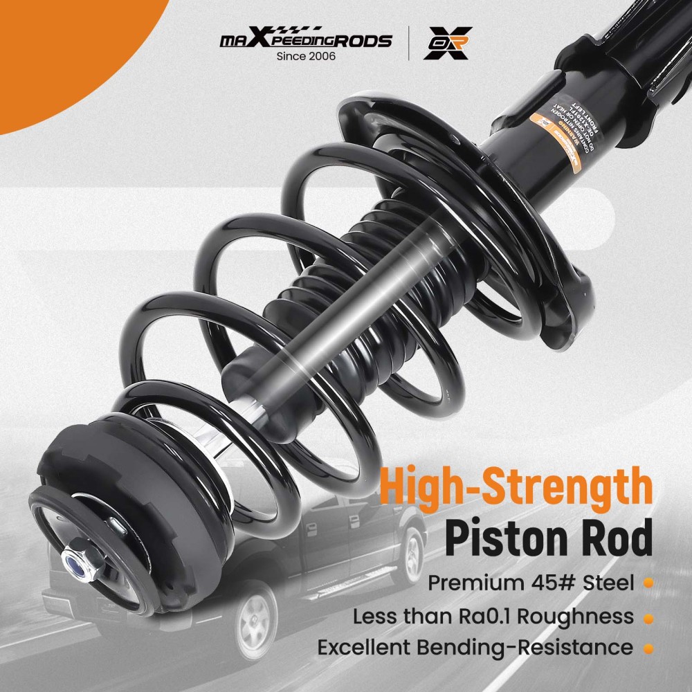 4x Front Complete Struts Sway Bar Links compatible for Chevy Camaro 2013-2015 3.6L