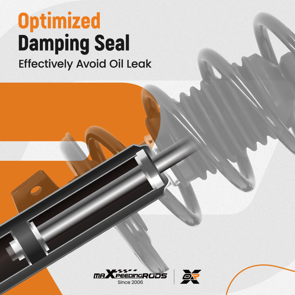 Front Strut w/Coil Spring Sway Bar Link Kit for 2011-2013 compatible for Ford Fiesta K750612