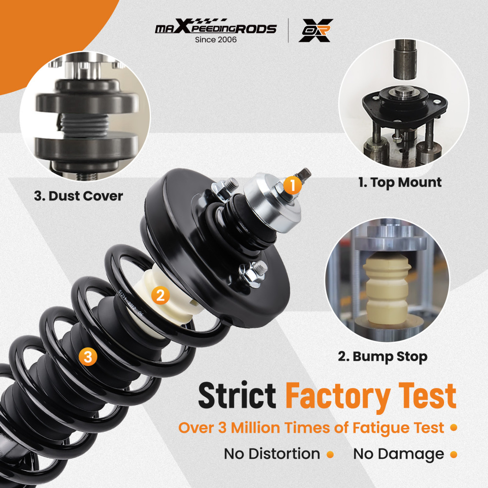 Rear Strut Spring Sway bar Assembly compatible for Honda Accord 2013-2017 2.4L/2.0L