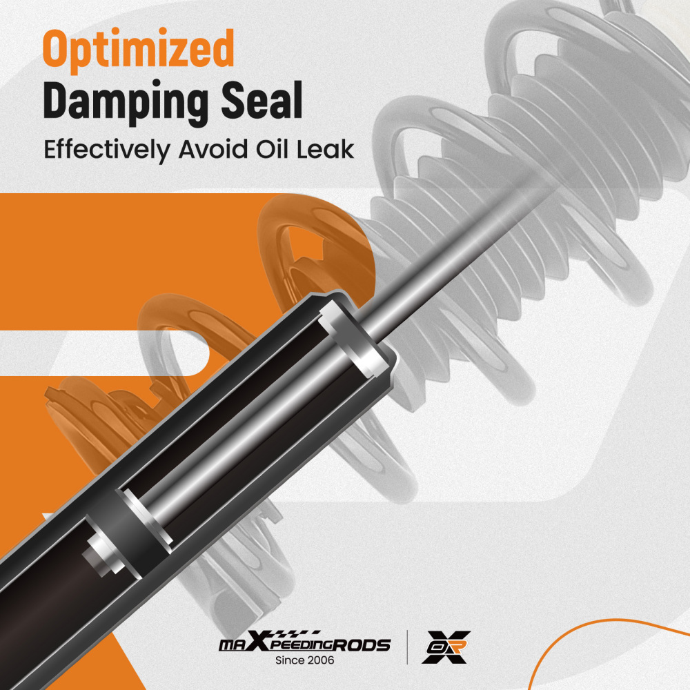 1 Pair- 2x Rear Shock Struts Assembly compatible for ACURA TSX 2004-2008 1723241345794