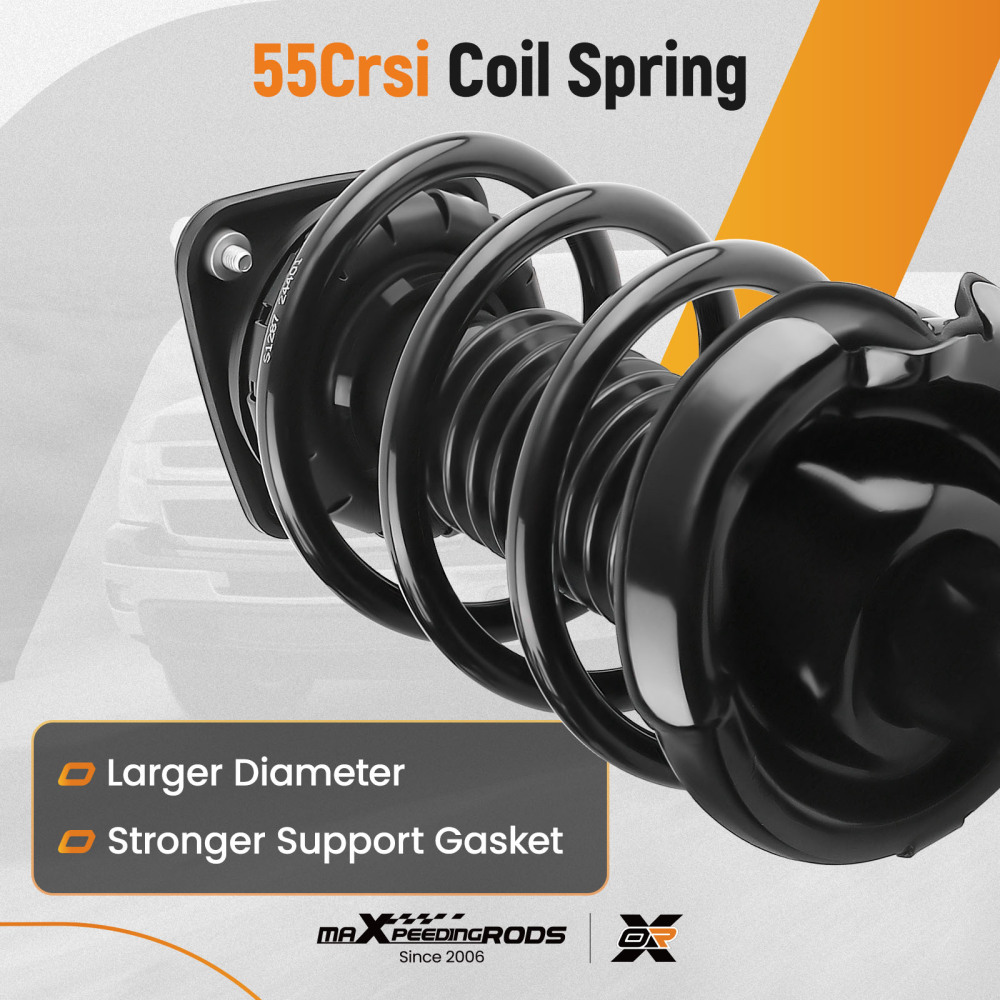 2pcs Front Complete Struts w/Coil Springs Assembliy compatible for Ford ESCAPE 2013 172619