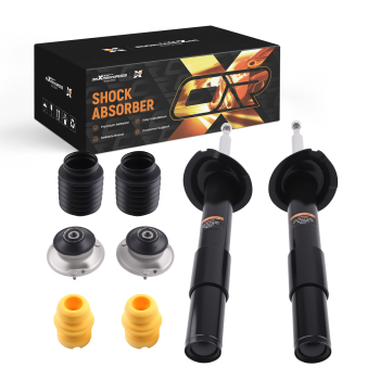 2x AMMORTIZZATORI + CUSCINETTI CUPOLA ANTERIORE compatibile per BMW SERIE 5 E60 E61