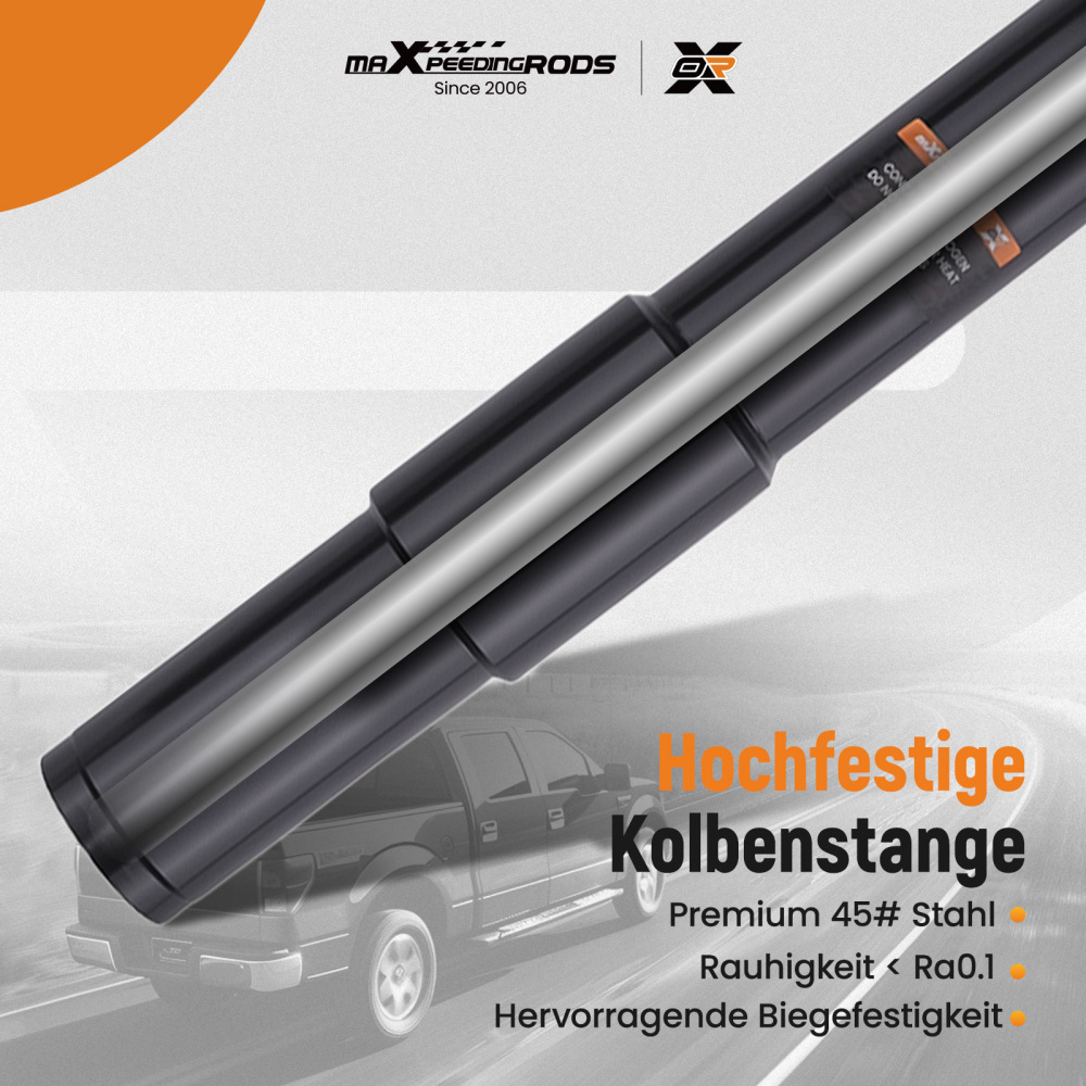 2x AMMORTIZZATORI + CUSCINETTI CUPOLA ANTERIORE compatibile per BMW SERIE 5 E60 E61