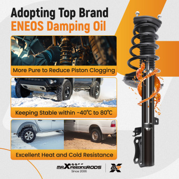 Rear Suspension Shock Absorber compatible for Lexus RX330 2004-2006 RX350 2007 compatible for FWD BASE