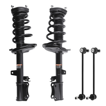 Suspension Rear Struts Coil Spring Sway Bar compatible for Lexus RX330 2004-2006 RX350 2007