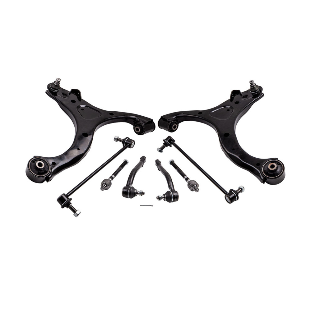 10pcs Front Struts w/ Coil Spring + Lower Control Arms compatible for Kia Sorento 2011-2013