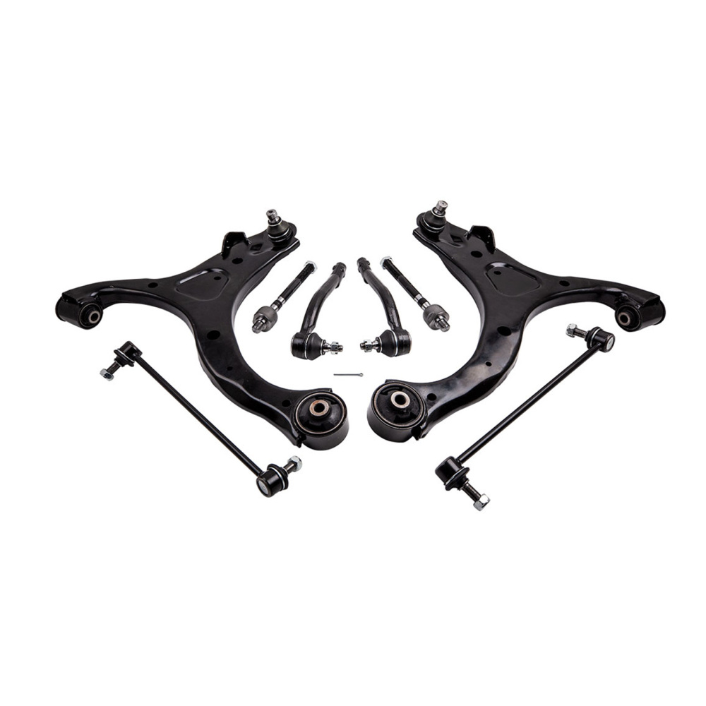 10pcs Front Struts w/ Coil Spring + Lower Control Arms compatible for Kia Sorento 2011-2013