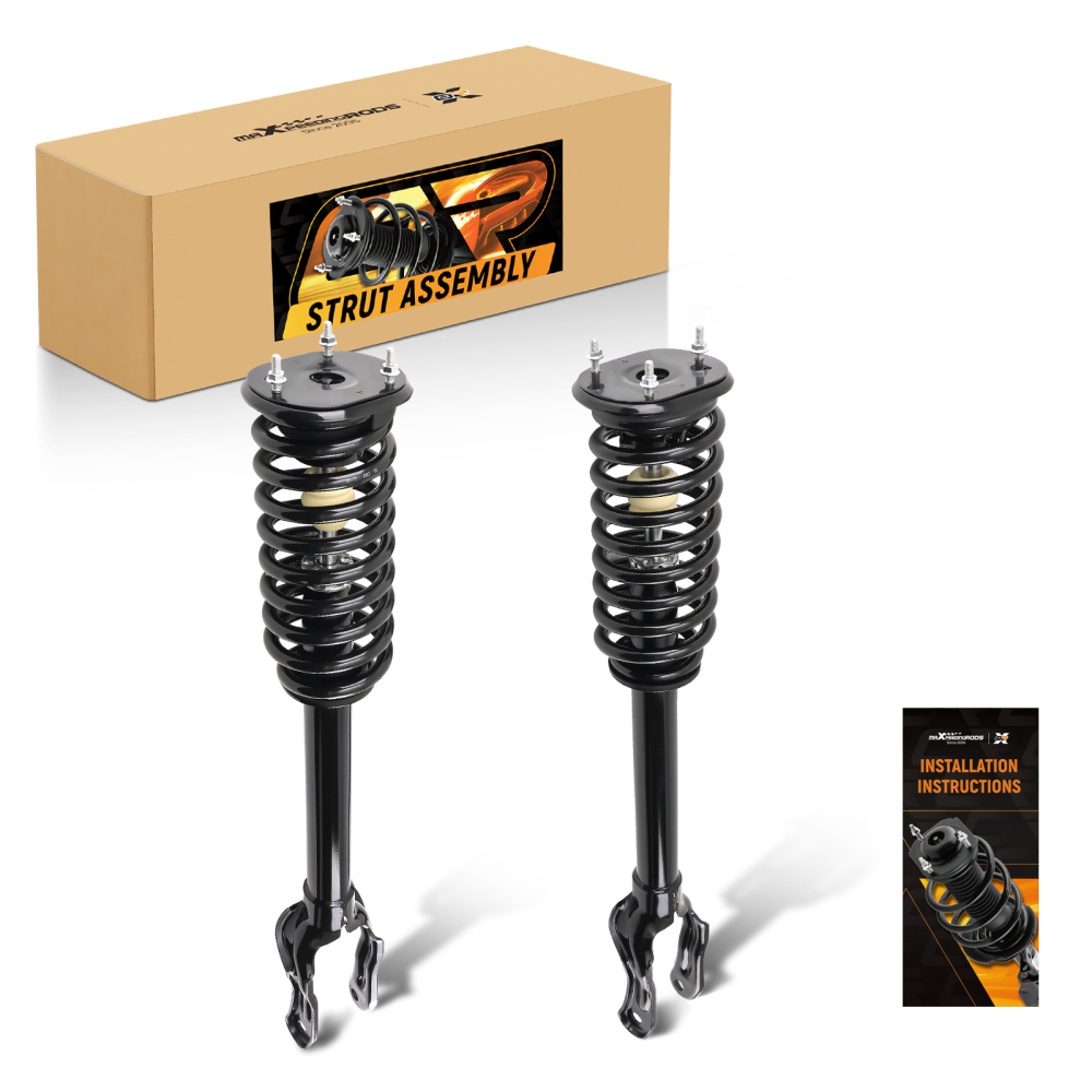 Front Left + Right Strut Spring compatible for JEEP GRAND CHEROKEE 5.7L 3.6L RWD 2011-2013