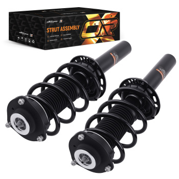Front 2 Complete Shock Struts Assembly compatible for VW Tiguan (2WD,4WD) 2007-2018