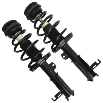 Pair Front Complete Struts Shocks w/ Coil Springs compatible for Chevrolet Malibu 2013-2015