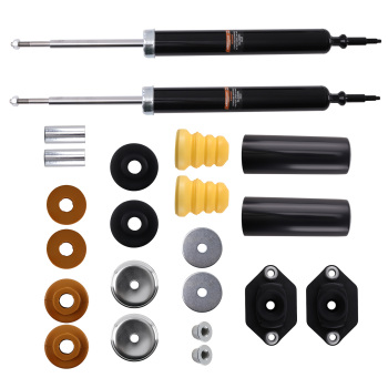 2X SHOCK ABSORBER REAR compatible for BMW 3 SERIES E93 E91 E90 E92 +Strut Mounts+Dust cover
