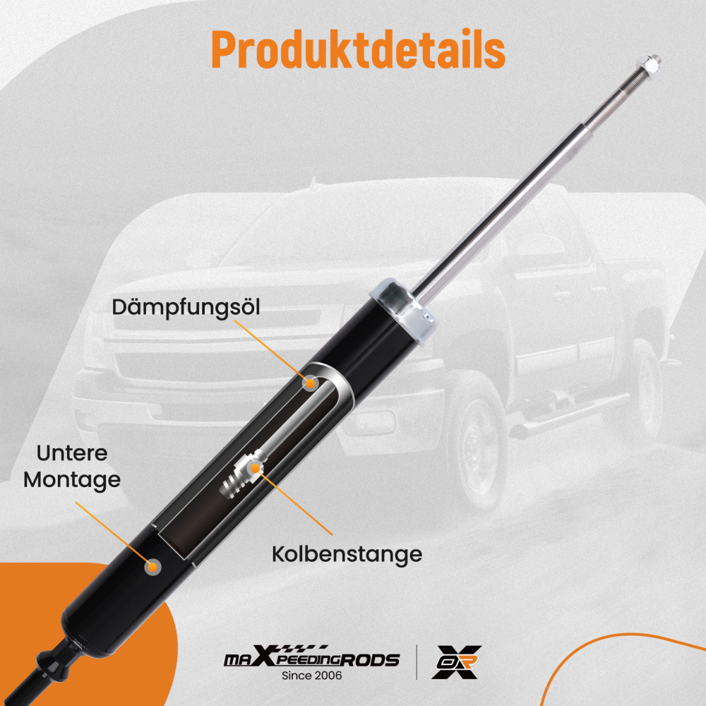 2X SHOCK ABSORBER REAR compatible for BMW 3 SERIES E93 E91 E90 E92 +Strut Mounts+Dust cover