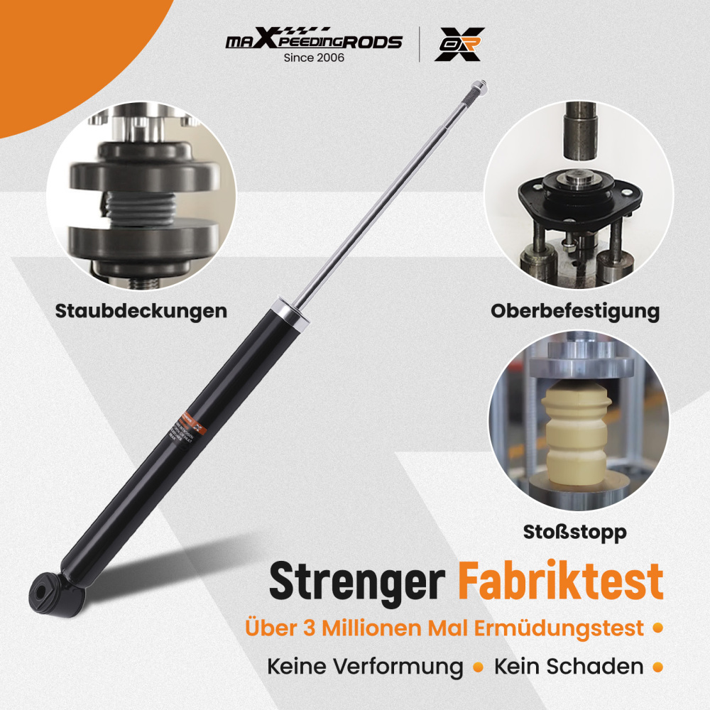 REAR SHOCK ABSORBER compatible for BMW E46 E36 SHOCKERS BUMP STOP KIT