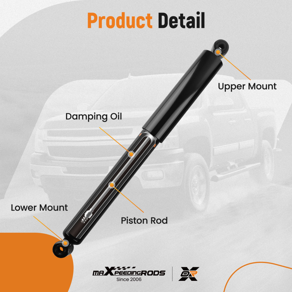 Rear Shock Absorber compatible for Chevrolet Equinox GMC Terrain compatible for Saturn Vue compatible for Pontiac Torrent