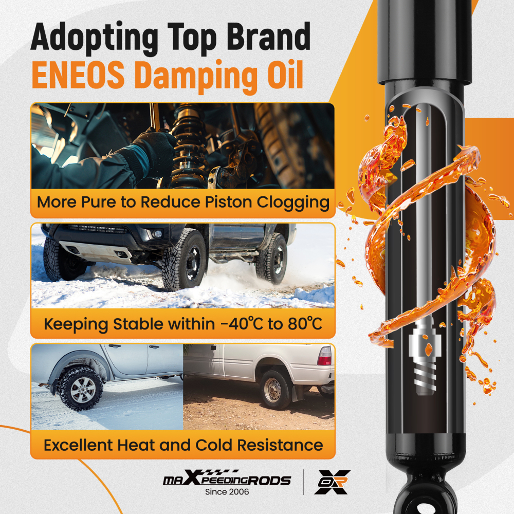 Rear Suspension Shock Absorbers compatible for Chrysler TownCountry compatible for Dodge Grand Caravan